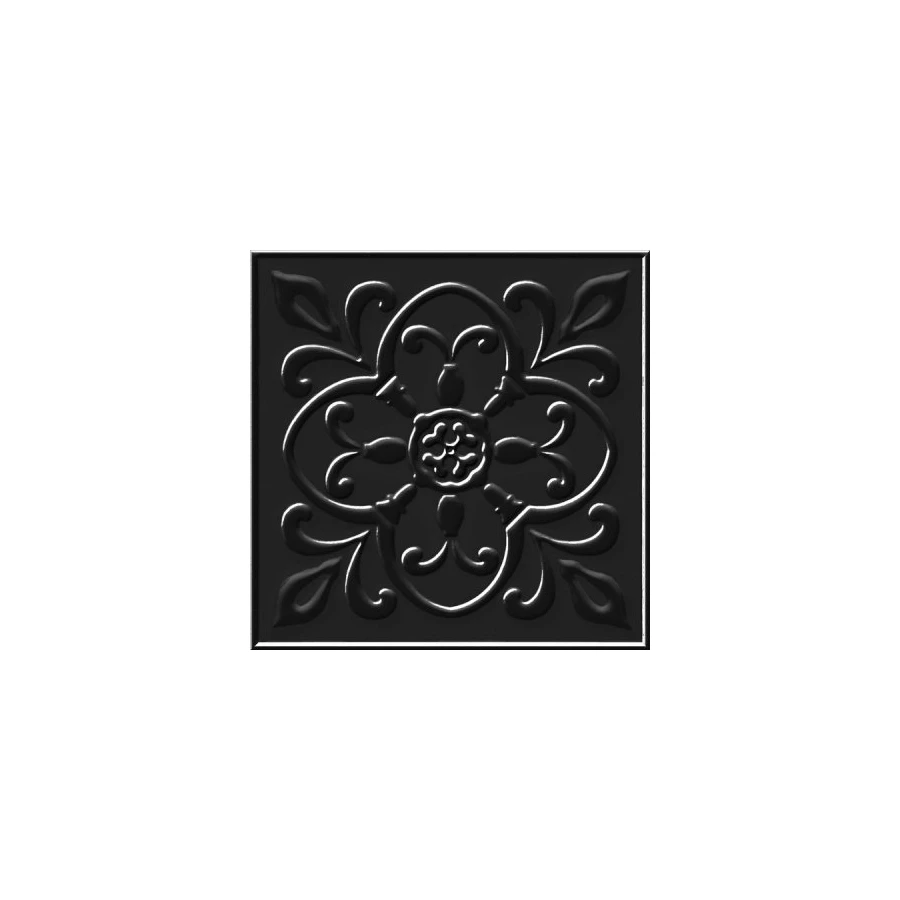 Керамогранит Gracia Ceramica Moretti black черный PG 02 20*20 см
