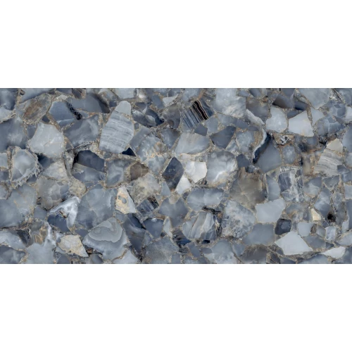 Керамогранит LCM Сапфир Агат / Sapphire Agate суперполированный синий 46,08 м в пал 60120SPA13HG 120х60 см