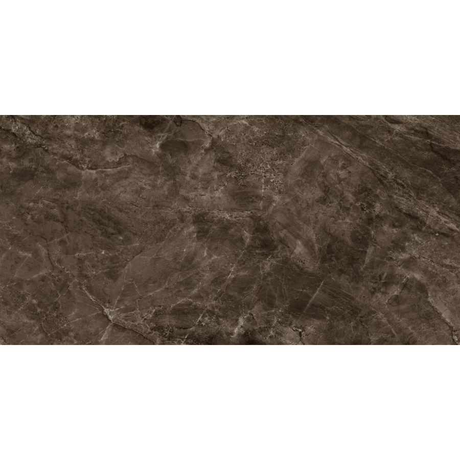 Керамогранит Eurotile Ceramica Carmina полированный коричневый 7930138705573 120x60 см