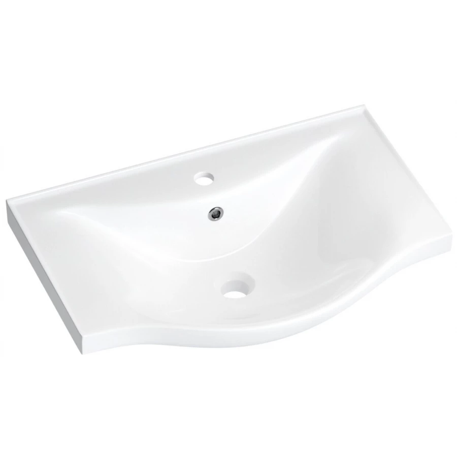 Подвесная/мебельная раковина Wellsee Bisou 151204000 белый