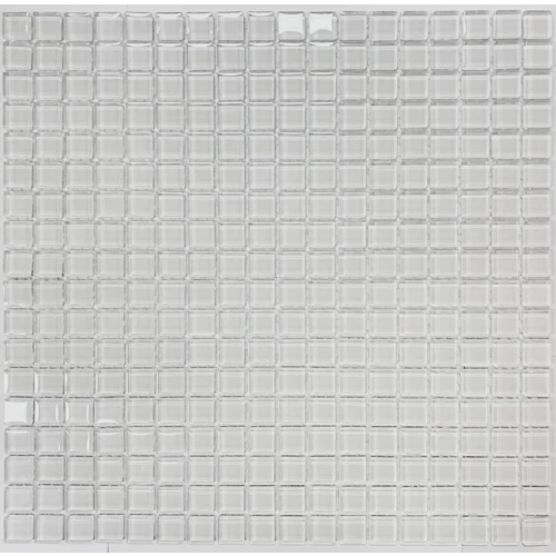 Мозаика Orro Mosaic Классик Жемчужная Роза 15х15 глянцевая белая 30х30 см