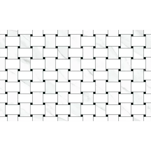 Плитка Geotiles Tangle blanco 33,3*55