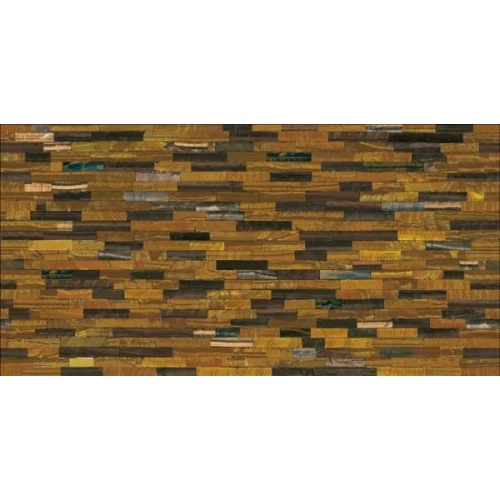 Керамогранит Gani Marble Tiles Marble Eye Of The Tiger Pol глянцевый коричневый D7820BM 120х60 см