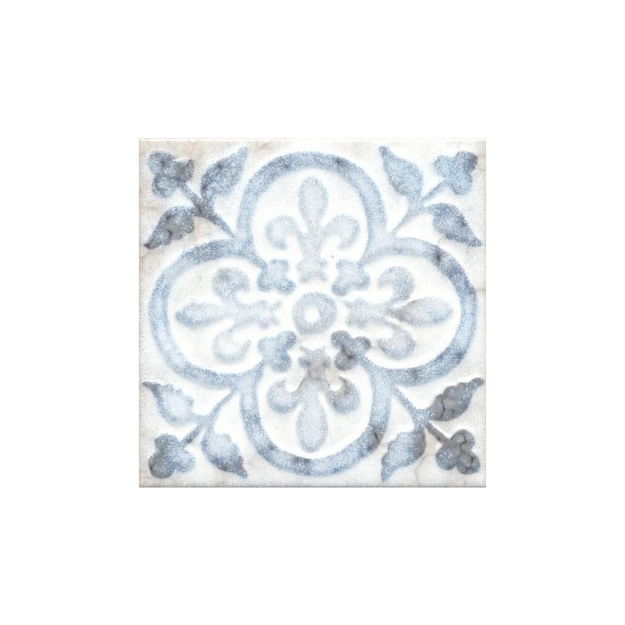 Декор Kerama Marazzi Барио белый 15х15 см