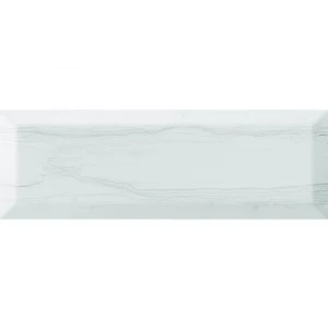 Плитка настенная Monopole Antique Laguna Blanco Brillo Bisel 30х10 см
