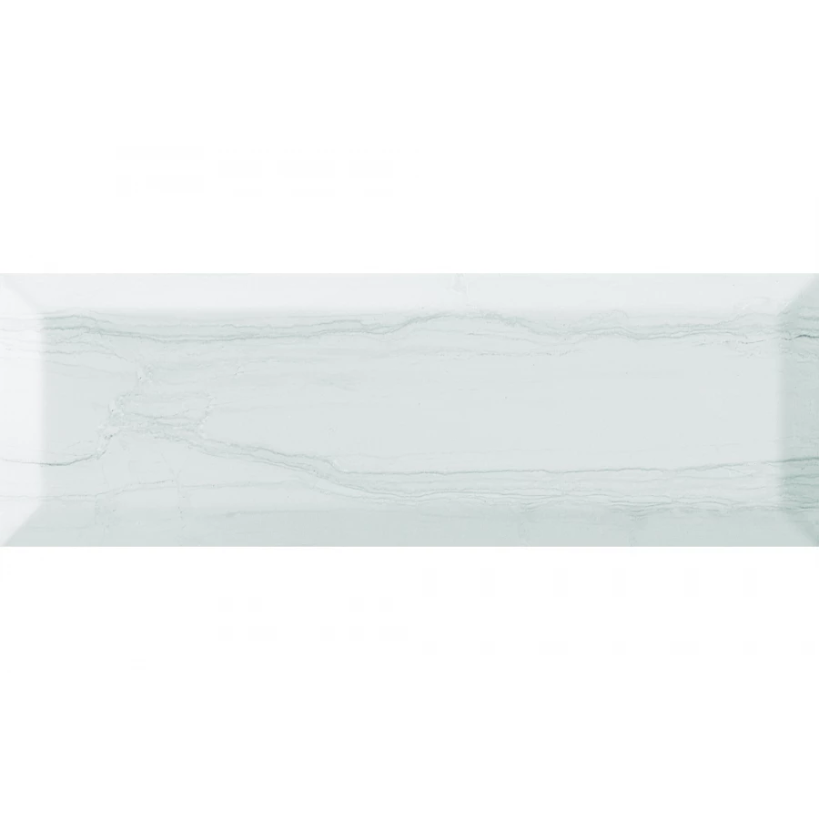 Плитка настенная Monopole Antique Laguna Blanco Brillo Bisel 30х10 см