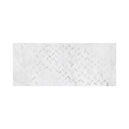 Декор Gracia Ceramica Celia white белый 01 25*60 см