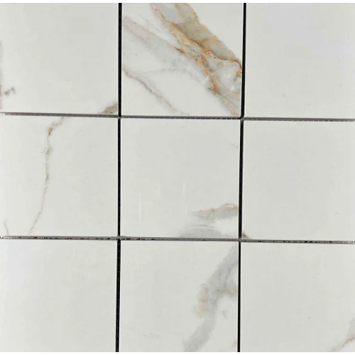 Мозаика Velsaa Mosaic Satvario Gold Mosaic Чип 9.5х9.5 30х30 см