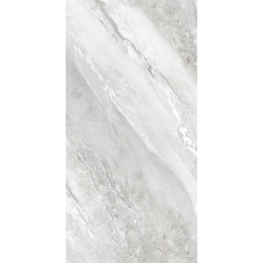 Керамогранит Belleza Rialto Bianco Carving матовый белый 120х60 см