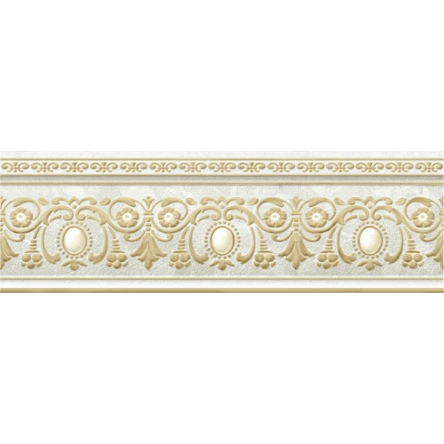 Бордюр Ibero-Keraben Rossana list neutral 25х8 см