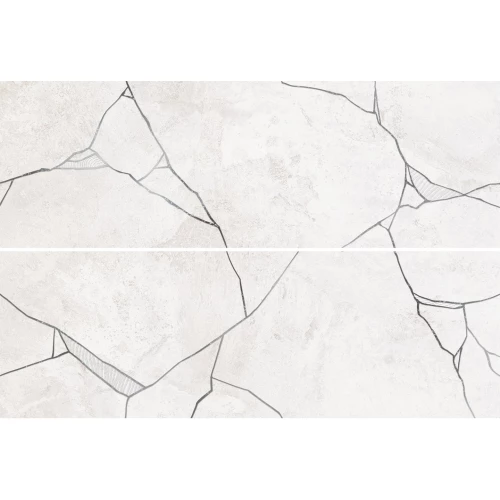 Декор 3 Lasselsberger Ceramics панно Кинцуги (компл. из 2-х шт.) белый 40х60 см