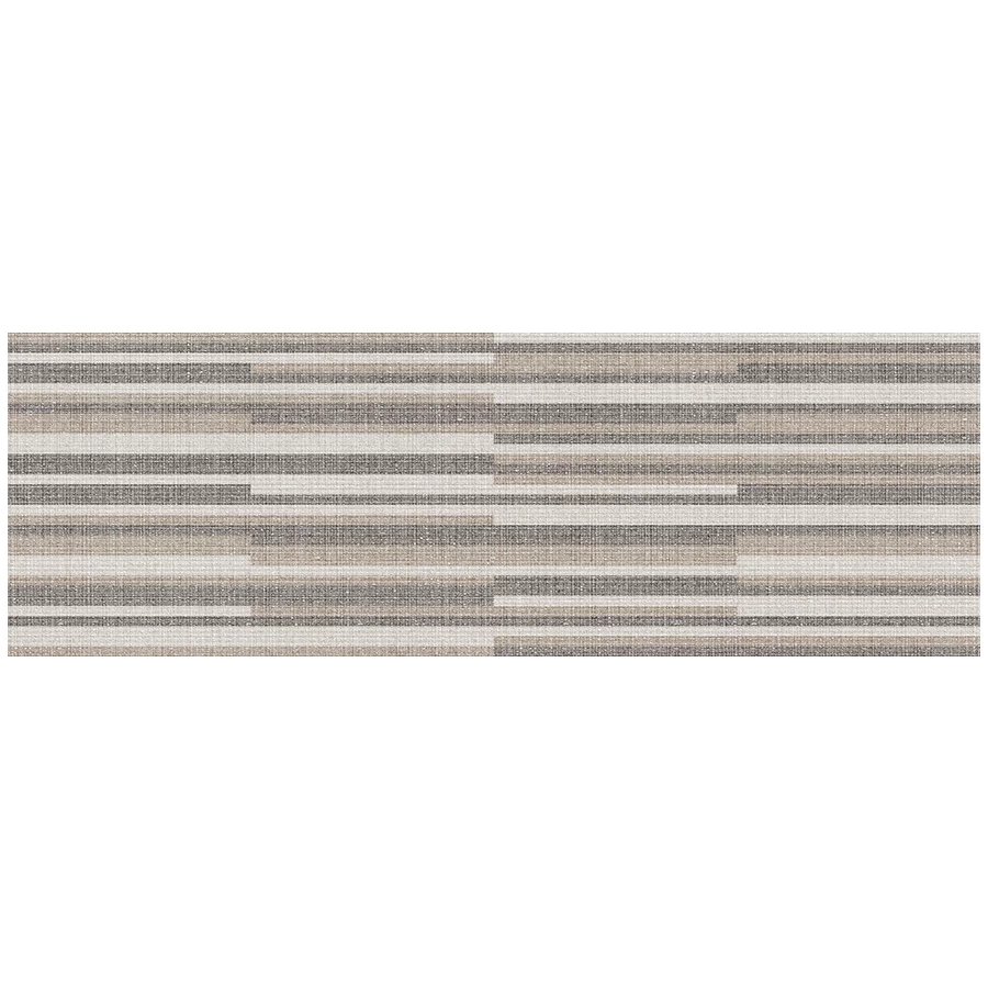 Плитка настенная Керамин Телари 7М декор полоски микс 25х75 см