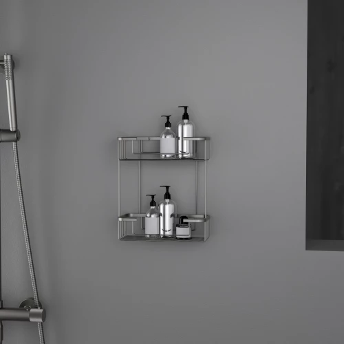 Полка Timo Saona двойная черное золото 13083/18