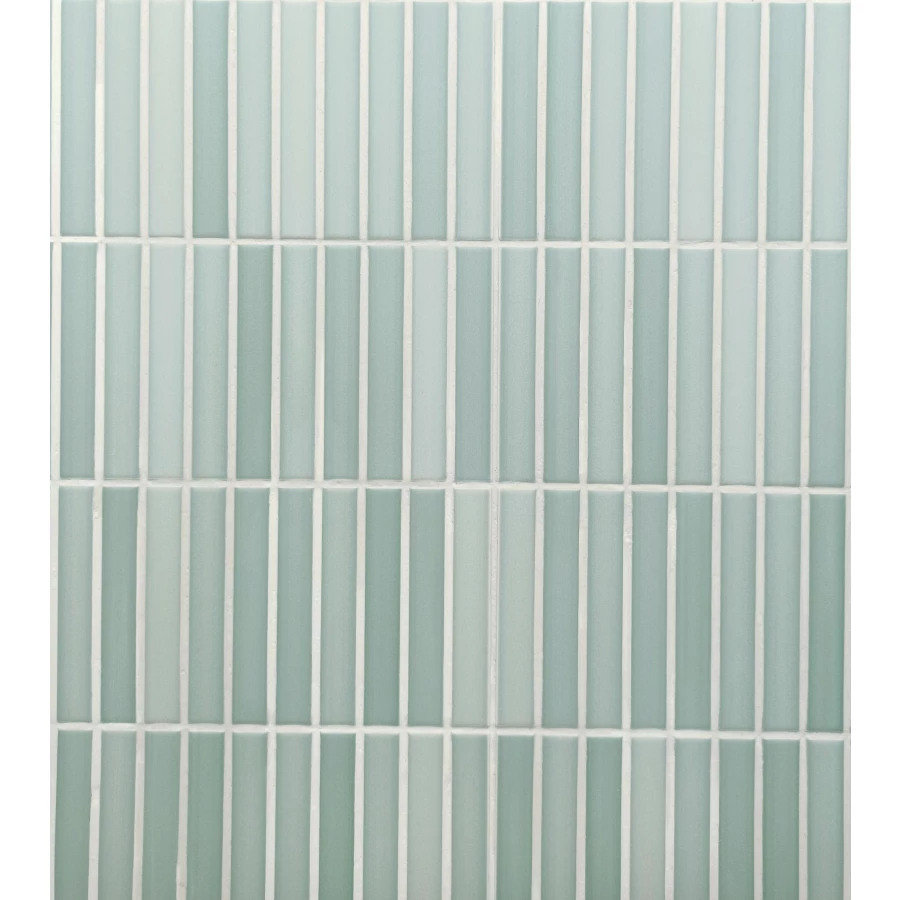 Керамогранит Dune Ceramica Kit-Kat Mosaic Anise Green Matt матовый зеленый 188914 23,1х11,5 см