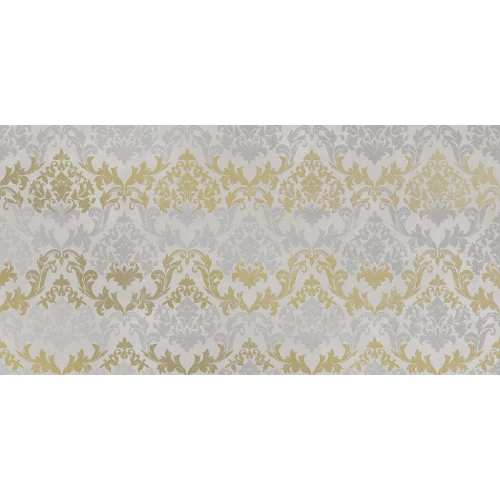Декор Kerlife Luce Damasco Perla/Silver серый 63*31,5 см
