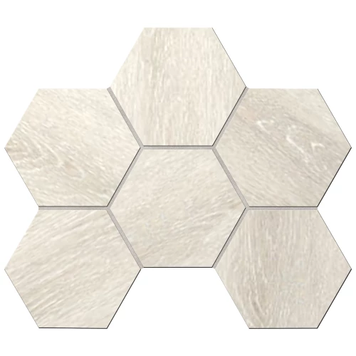 Мозаика Estima Daintree DA01 Hexagon неполированная 10 мм 35003 28,5х25 см