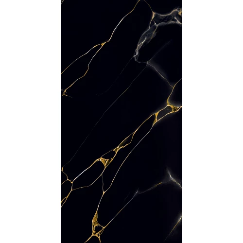 Керамогранит Seratonia Glossy Serato Blac черный 120х60 см