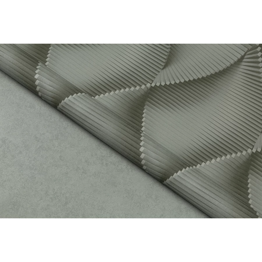 Обои флизелиновые Palitra Home Dinamica HomeColor зелёные HC72178-74 1,06х10,05 м