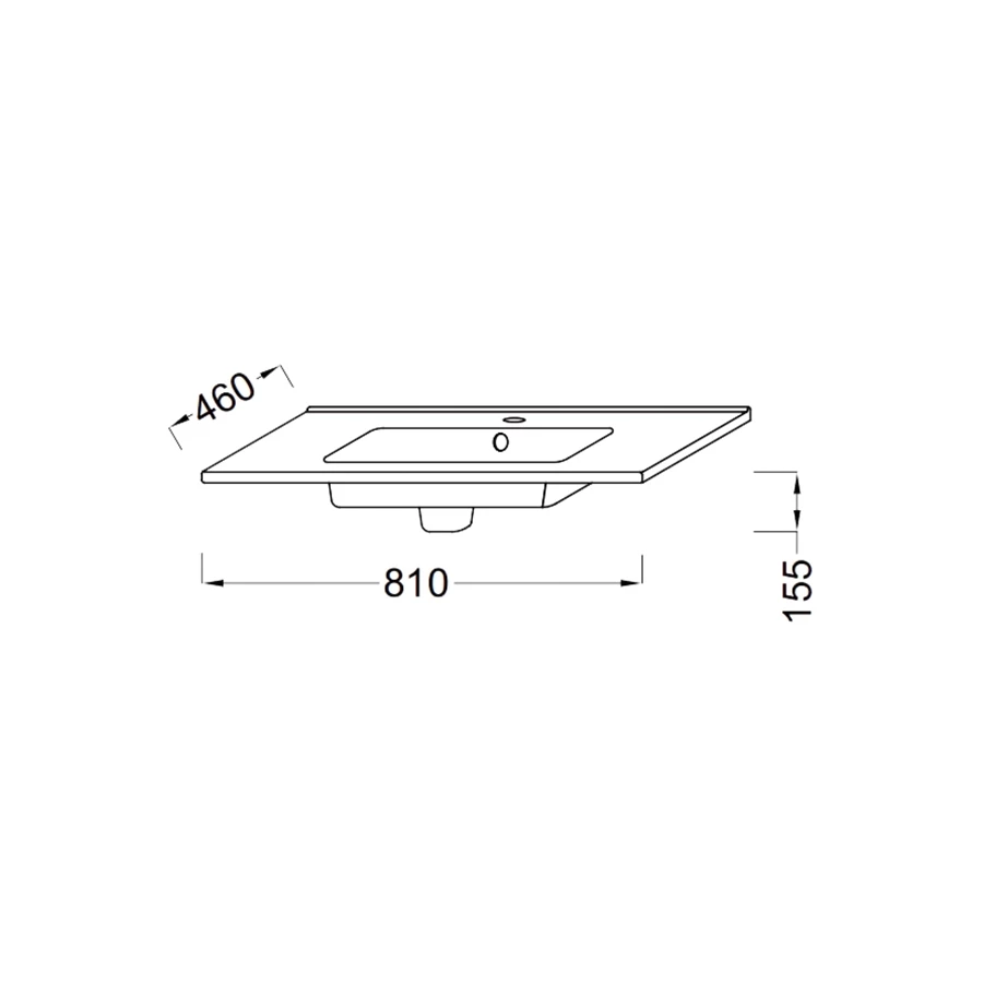 Раковина Jacob Delafon Ola 80 EXTA112-00