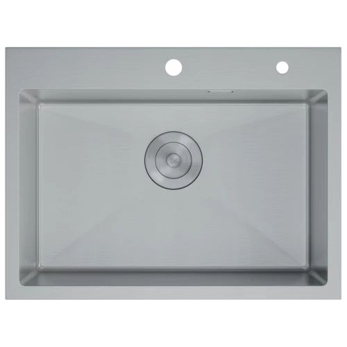 Кухонная мойка D&K нержавеющая сталь сатин DKS605004