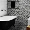 Мозаика Orro Mosaic Керамик Твид Грей 98х31 матовая серая 32,6х30,4 см