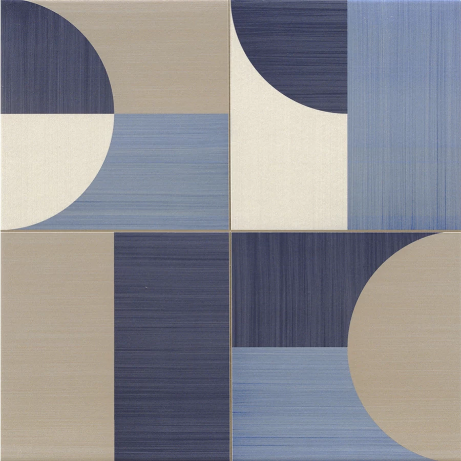 Керамогранит Realonda Ceramica Moon Deco Blue 44,2x44,2 см