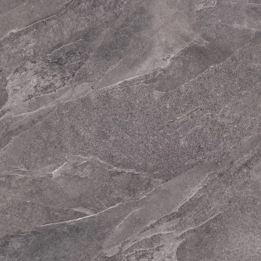 Керамогранит Cersanit Coastline ректификат рельеф матовый темно-серый A17894 59,8x59,8 см