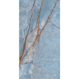 Керамогранит Rex Ceramiche Heritage Luxe Azure Glossy Ret 9 мм 775048 120х60 см