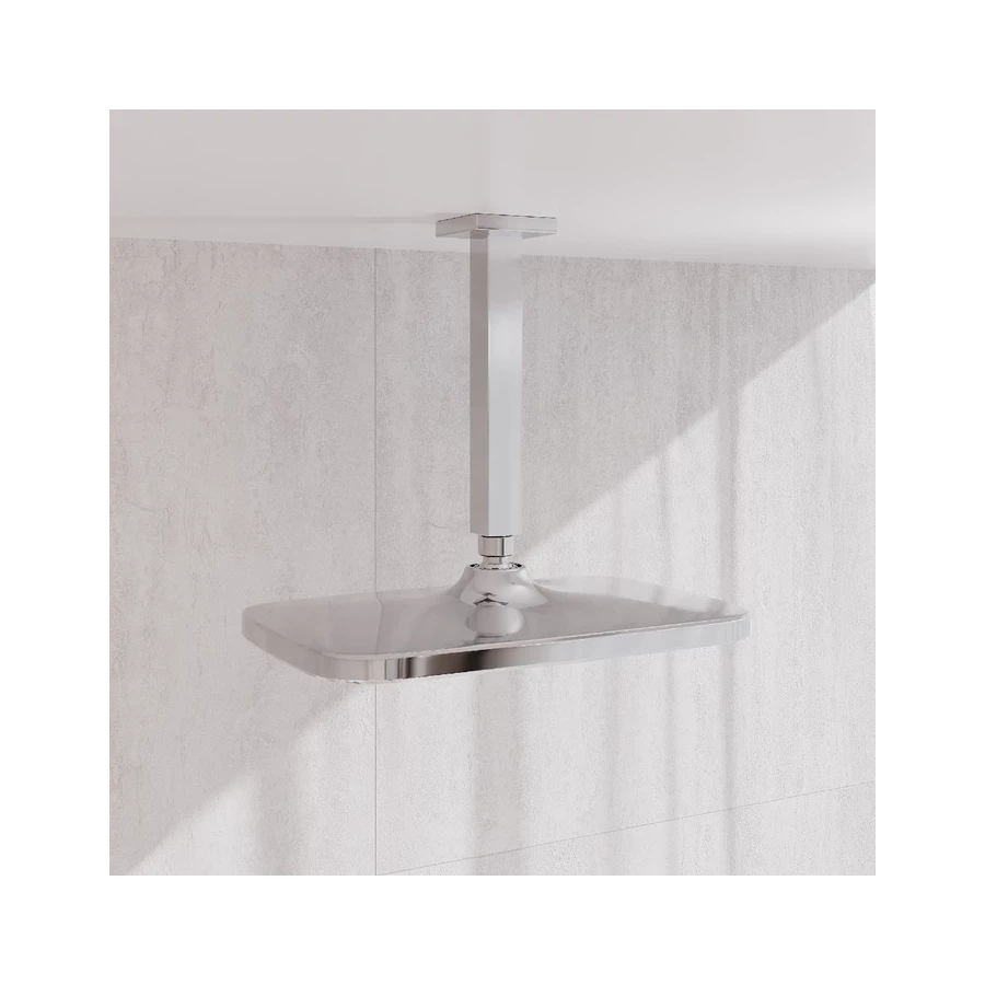 Душевая насадка Iddis Esper верхняя прямоугольная хром с серым ESP25GSi64