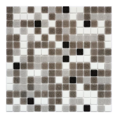 Мозаика Bonaparte Стеклянная мозаика Aspect 20х20 полуглянцевая многоцветная 32,7х32,7 см