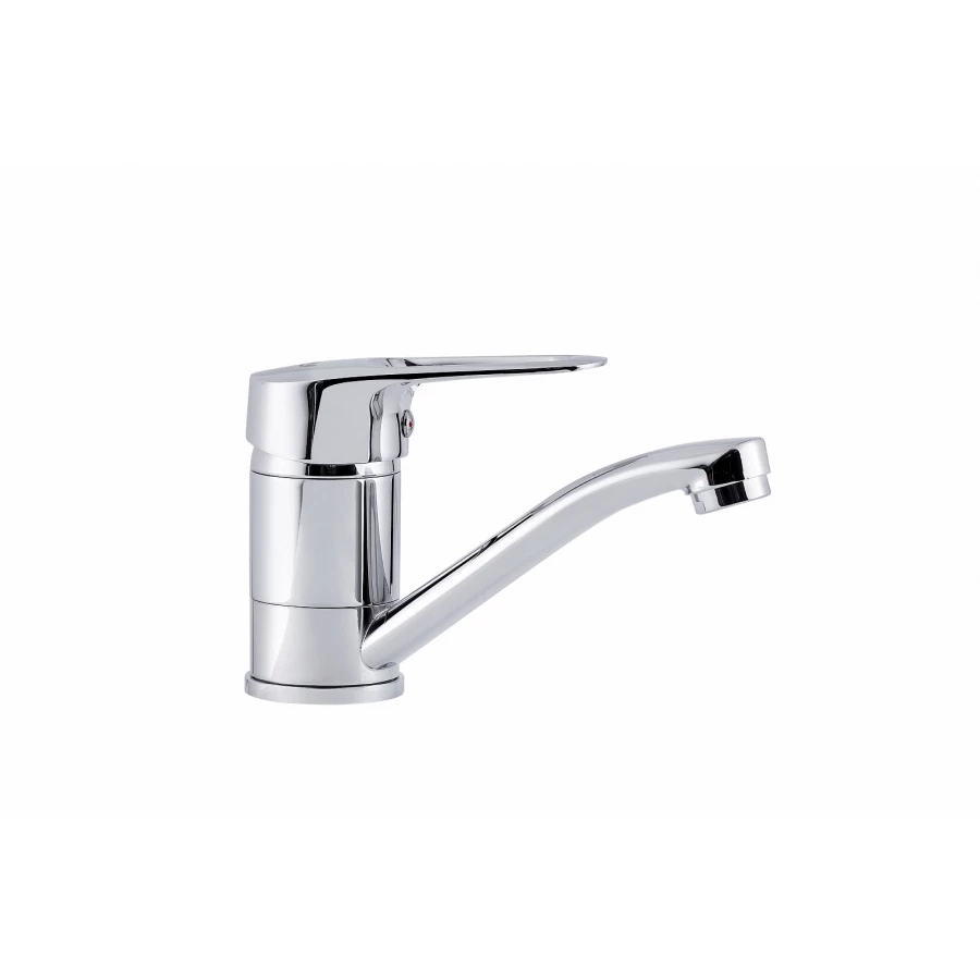 Смеситель для кухни Fauzt FZs-800-114 короткий излив тип См-УмОЦБА, См-МОЦБА хром