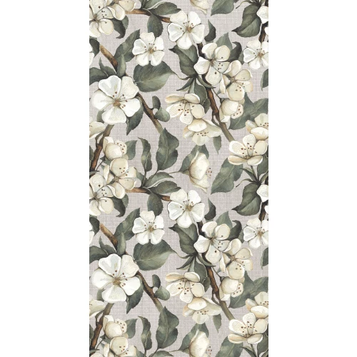 Декор Creanza Corten Grey Decor Shape+Glue Art 3D-глазурь матовый бело-зелёный SH1004-D 120х60 см