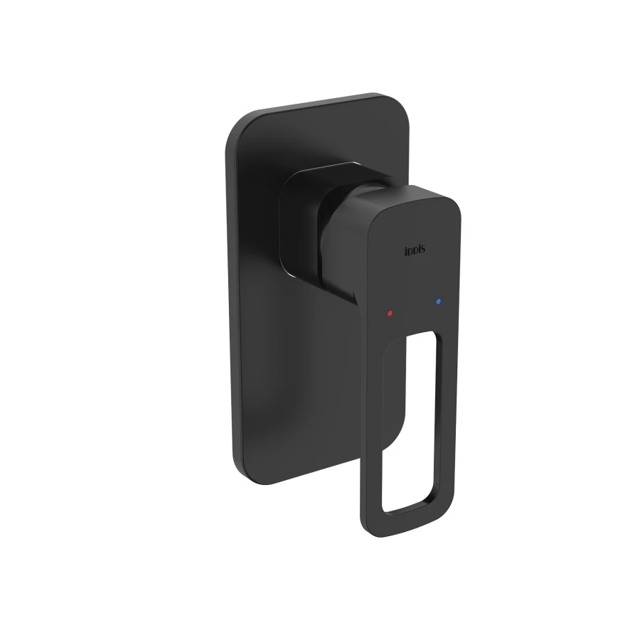 Встраиваемый смеситель с одним выходом Iddis Slide SLIBL00i66 черный