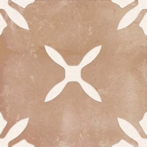 Керамогранит Harmony Peronda Pangea Clay Flower LT матовый бежевый 3386040802 22,3х22,3 см