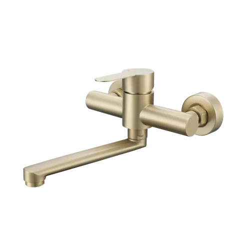 Смеситель Fmark для ванны золото матовое FS8207C