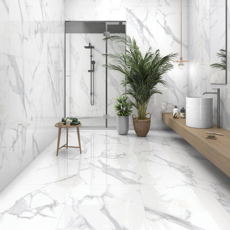 Керамогранит Neodom Sale Statuario Chic Polished белый N20531 120х60 см