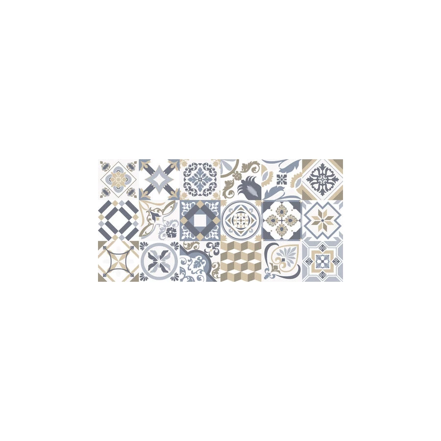 Плитка настенная New Trend Artwood Pattern серо-бежевый 60*30 см