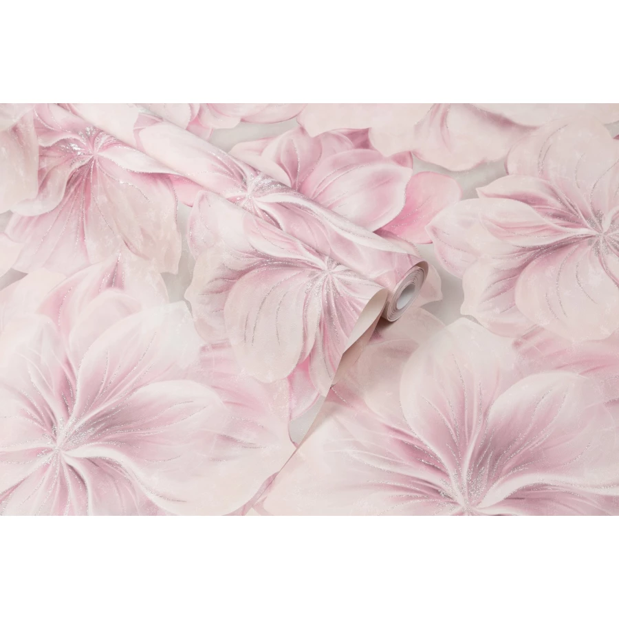 Обои флизелиновые Palitra Home Nimfa HomeColor красные HC72272-15 1,06х10,05 м