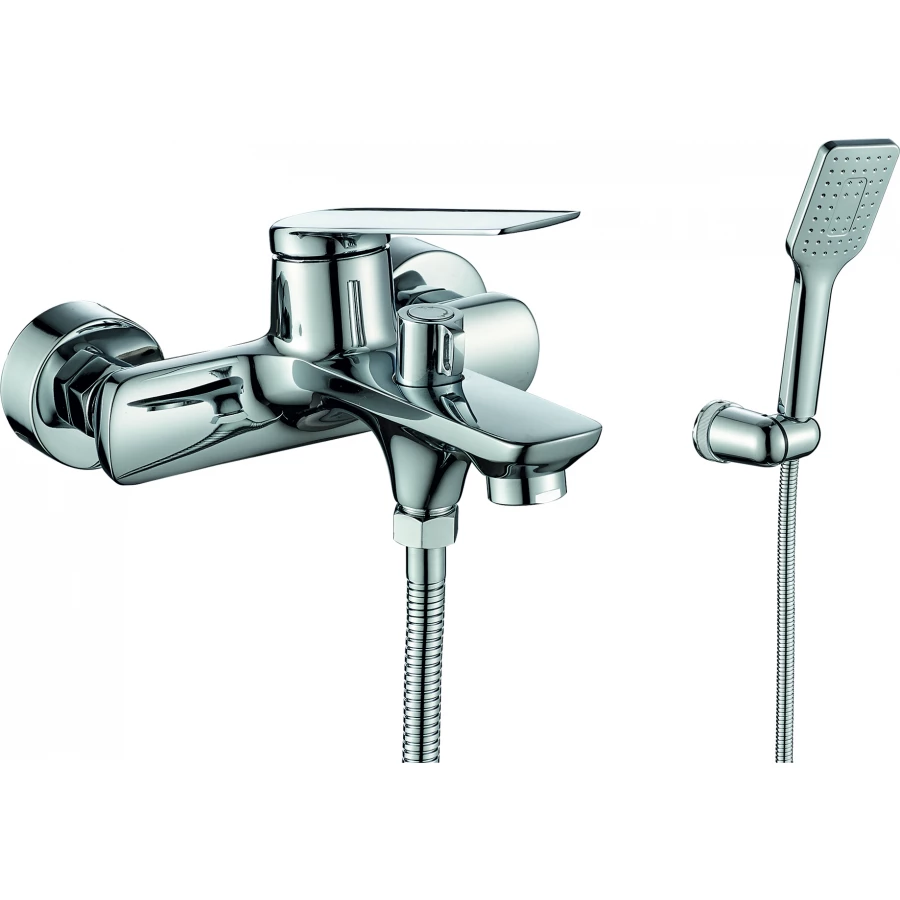 Смеситель для ванны с душем Rush Bering BE5535-44 хром