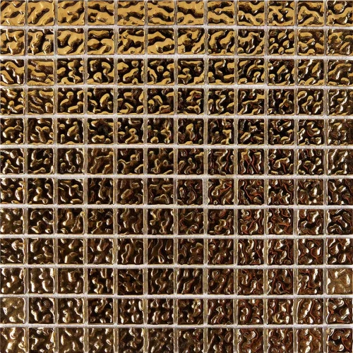 Мозаика из стекла Pixel mosaic Стеклянная мозаика чип 23x23 мм сетка Pix712 30х30 см