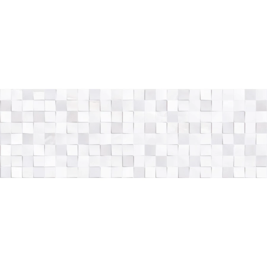 Плитка настенная Primavera Amore Silver Decor 01 glossy DG09-01 90х30 см