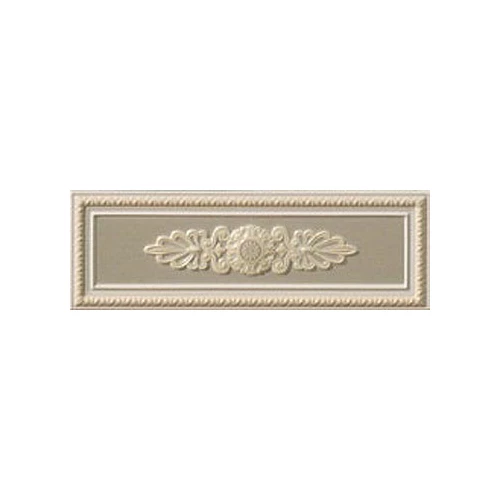 Декор Vallelunga & Co. Lirica Tortora decorato cornice P17037 30х10 см