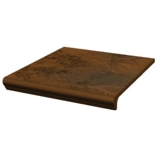 Ступень простая с носиком Paradyz Semir Beige структурная 30х33х1,1