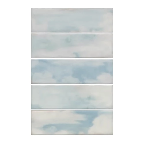 Декор Kerama Marazzi Тракай 1 глянцевый многоцветный 8,5х28,5 см