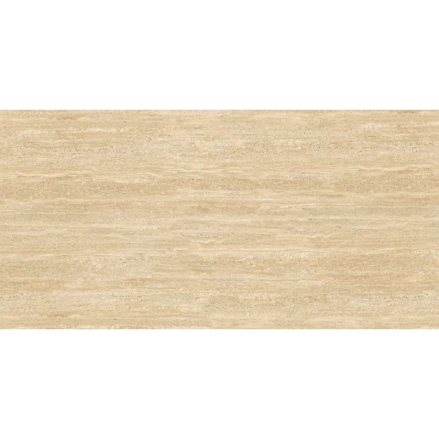 Керамогранит Cersanit Travertino бежевый ректификат рельеф A17422 120х60 см