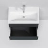 База под раковину Am Pm Gem подвесная 2 ящик а графит матовый M90FHX07522GM 75 см