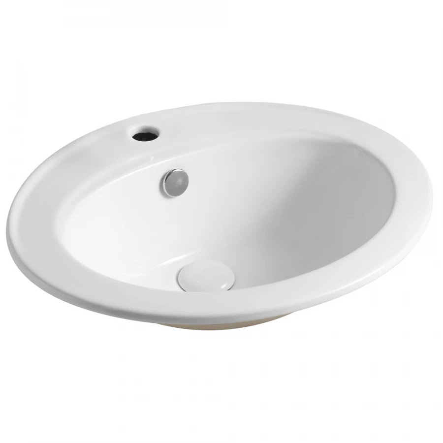 Раковина Azario встраиваемая белая AZ-T808 56,5х47,5х18 см