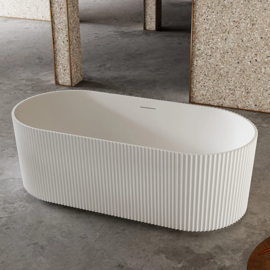 Ванна из искусственного камня Abber Stein AS9601 170х75 см