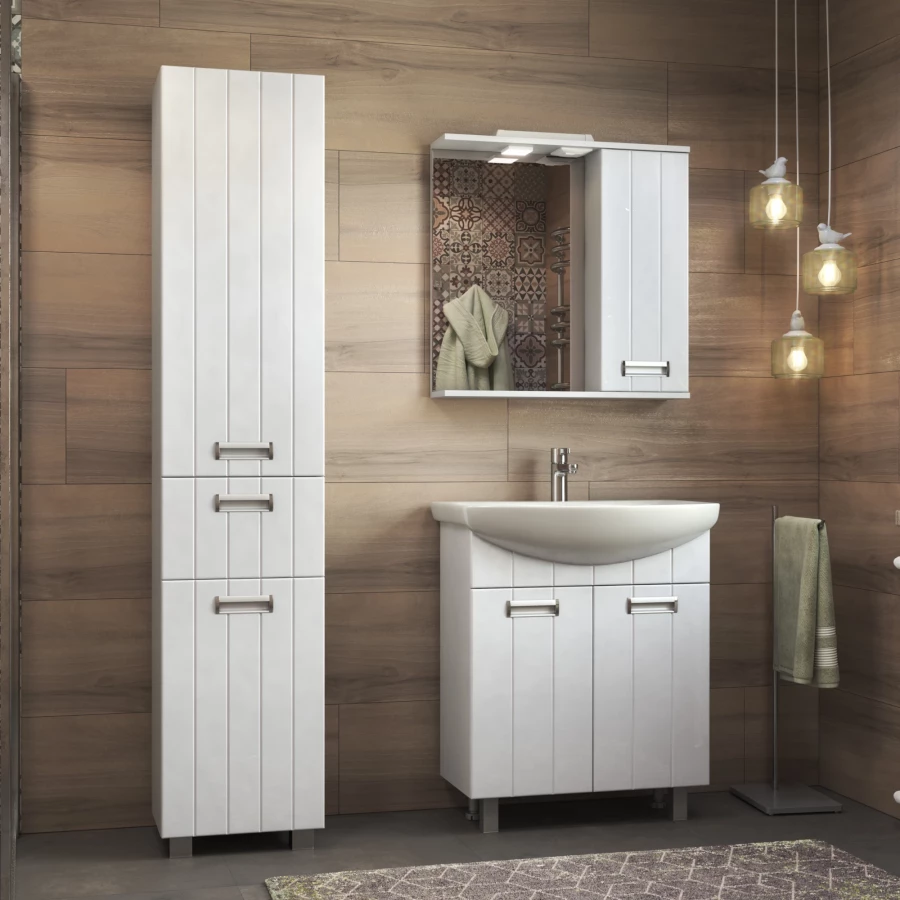 Зеркало шкаф Vigo Diana 600 навесной правый со спотом z.DIA.60.R.El 60x70 см