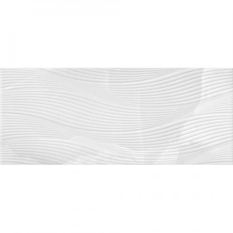 Плитка настенная Gracia Ceramica Moonrise white белый 03 рельеф 010100001547 60х25 см